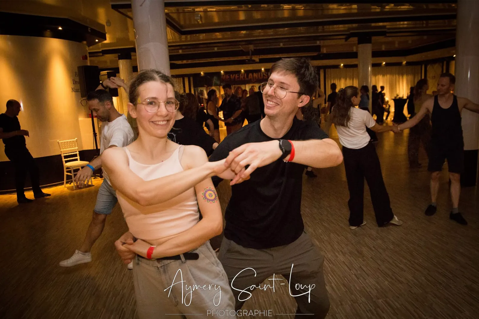 Mateusz and Alicja dancing during Neverland Swing